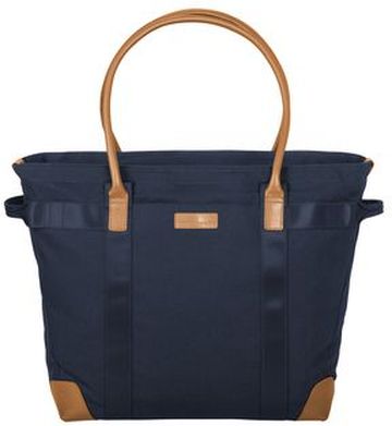 Brooks Brothers Wells 12oz Cotton Canvas 29.3 L Laptop Zippered Tote Bag - 14"h x 15"w x 7"d